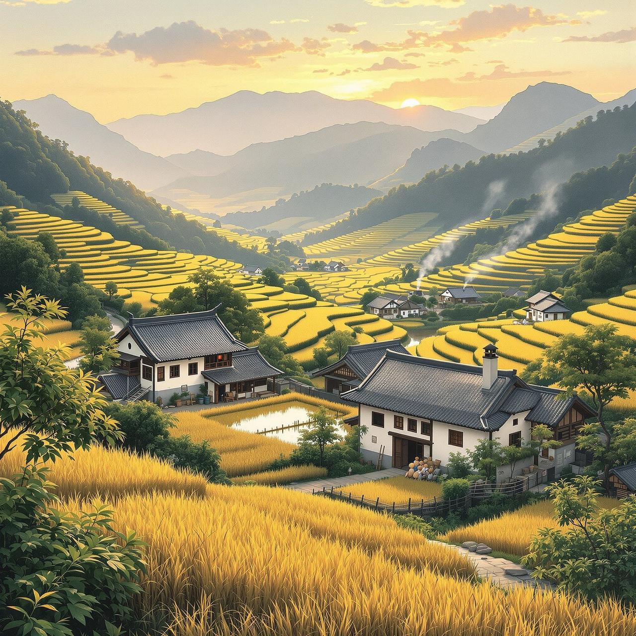 高清短剧乡村剧 - 质朴动人的乡土情怀，描绘辽阔田野间的温暖人情与真挚生活